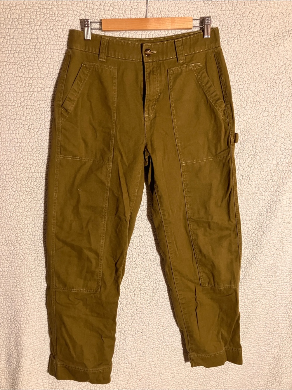 Men's Olive Green Utility Pants
